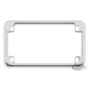 GZP License plate frame chrome