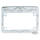 GZP License plate frame eagle chrome