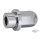 Chrome wheel axle nut f/side mount plate