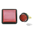 GZP Universal red bolt-on reflector 35x3