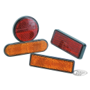 GZP Small Oval red reflector with E-appr