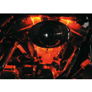 Cyron Convex 6 LED Chrome Red