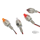 GZP Pair red LED M6 stud lights