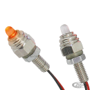 GZP Pair amber LED M6 stud lights