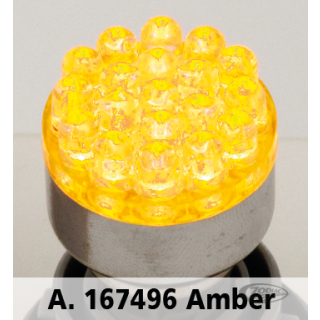 GZP SINGLE CLUSTER 19 X LED BULB AMBER B