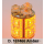 GZP 360 DEGREE 13 X LED BULB AMBER BA15S