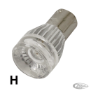GZP SINGLE FPR-1 LED BULB RED BA15S