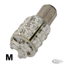 GZP DUAL 360 DEGREE 18 X LED BULB RED BA