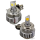 GZP Synapse white LED H4 bulb w/H4 plug