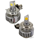 GZP Synapse Yellow LED H4 bulb w/bullet