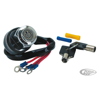 GZP Ign switch rnd key 2 pos #71428-90
