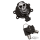 GZP Blk skull ignition switch Softail 11-17