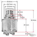 GZP quick start ignition switch straigth