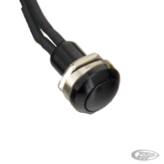 GZP Blk Mini push button switch 5/16 UNF