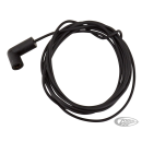 GHDP push-on terminal, black