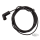 GHDP push-on terminal, black