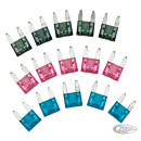 GZP 5pck Mini Led detector fuse Blue 15A