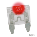 GZP 5pck Mini Led detector fuse Blue 15A