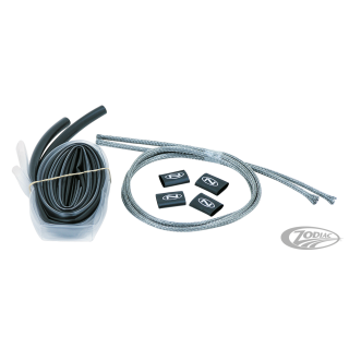Handlebar switch braided kit Ext. wiring