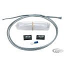 Regulator harness braided kit 48"