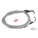 Turn signal braided Harness kit 36"