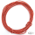 red cotton wire w/black tracer 25ft