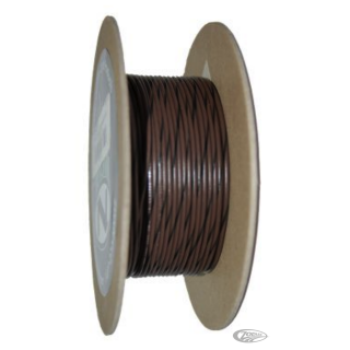 18-Gauge BROWN/BLACK STRIPE 100 Spool P