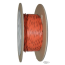 18-Gauge ORANGE/BLACK STRIPE 100 Spool
