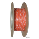 18-Gauge ORANGE/WHITE STRIPE 100 Spool