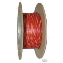 18-Gauge RED/YELLOW STRIPE 100 Spool Pr