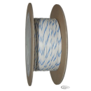 18-Gauge WHITE/BLUE STRIPE 100 Spool Pr