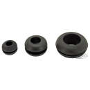 Rubber grommet, size 6 mm i.d. 4 mm