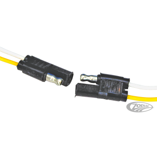 Connector, flat type 2 pole