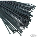 100pck cable ties 8" black