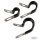 10Pck Vinyl coated cable clamps 3/8"