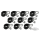 10Pck Vinyl coated cable clamps 1/2"
