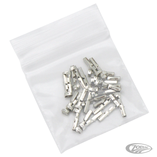 25pck AMP 040 Series Plug Terminals