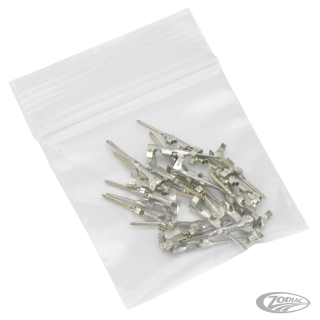 25pck AMP 040 Series Cap Terminals