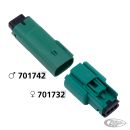Molex 07Up 3-Position Female Green