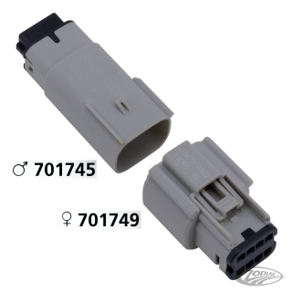 Molex 07Up 8-Position Female Gray OEM724