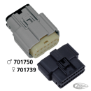Molex 07Up 12-Position Female Gray OEM72