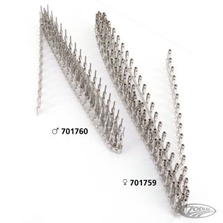 100pck Molex 16-20G Stamped pins 07-up