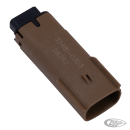 Molex 07Up 3-Position Male Brown OEM7254
