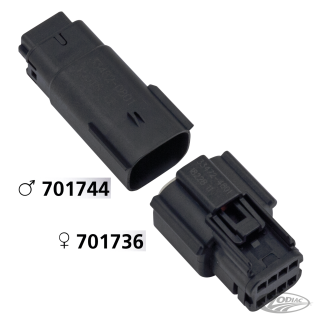 Molex 07Up 8-Position Male Black OEM7247