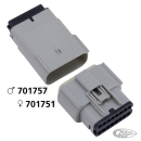 Molex 07Up 16-Position Male Gray OEM7249