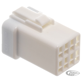 JST 8-Position Receptacle with Wire Seal