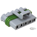 Delphi-Packard Weatherpack, 5-Wire Femal