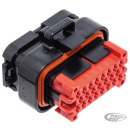 23-pos AMP radio harness plug housing