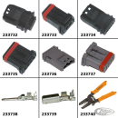 MX-1900 2-Position Pin Housing Blac