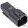 2 Pole black pin housing